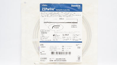 Boston Scientific M00146151B0 ZIPwire Hydrophilic Guide Wire 0.035inchx150cm (x)